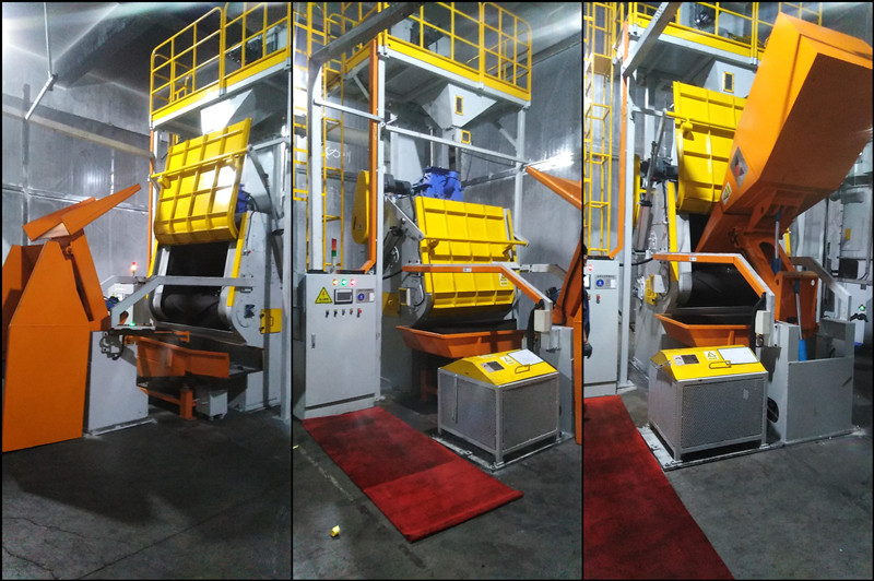 履帶式拋丸機